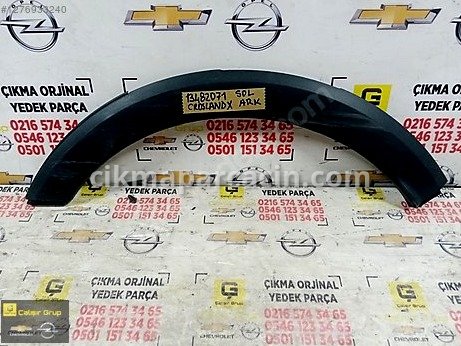 Opel Crossland Davlumbaz çıkma parça