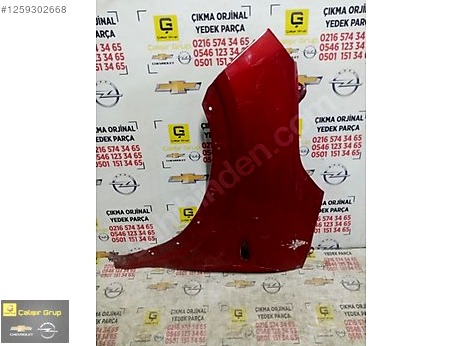Opel Crossland Çamurluk (Ön) çıkma parça
