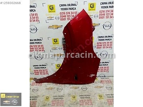 Opel Crossland Çamurluk (Ön) çıkma parça