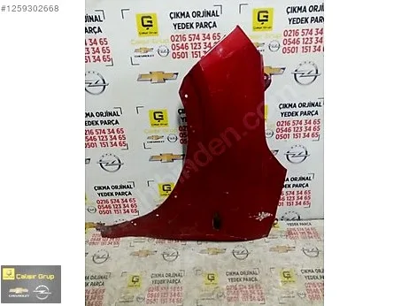 Opel Crossland Çamurluk (Ön) çıkma parça - ÇALIŞIR GRUP OPEL CHEVROLET ÇIKMA YEDEK PARÇA İstanbul