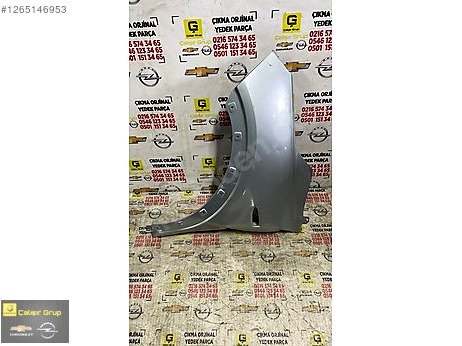 Opel Crossland Çamurluk (Ön) çıkma parça
