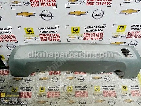 Opel Crossland Arka Tampon çıkma parça