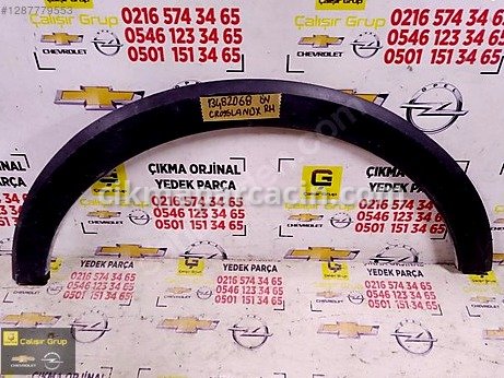 Opel Crossland Çamurluk (Ön) çıkma parça