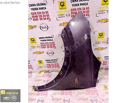 Opel Crossland Çamurluk (Ön) çıkma parça - ÇALIŞIR GRUP OPEL CHEVROLET ÇIKMA YEDEK PARÇA İstanbul