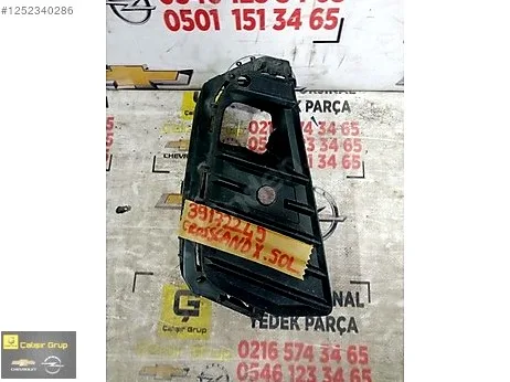 Opel Crossland Sis Farı Çerçevesi çıkma parça - ÇALIŞIR GRUP OPEL CHEVROLET ÇIKMA YEDEK PARÇA İstanbul