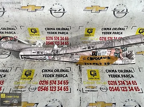 Opel Crossland Tavan Airbag çıkma parça - ÇALIŞIR GRUP OPEL CHEVROLET ÇIKMA YEDEK PARÇA İstanbul