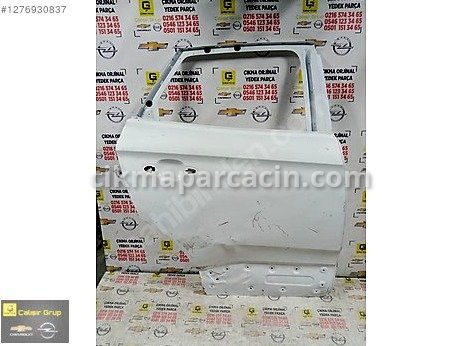 Opel Grandland Kapı (Arka Sağ) çıkma parça