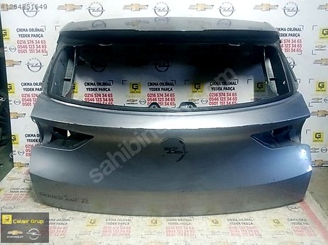 Opel Grandland Bagaj Kapağı çıkma parça