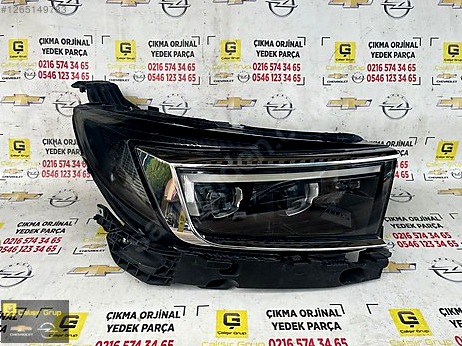 Opel Grandland Sol Ön Far çıkma parça