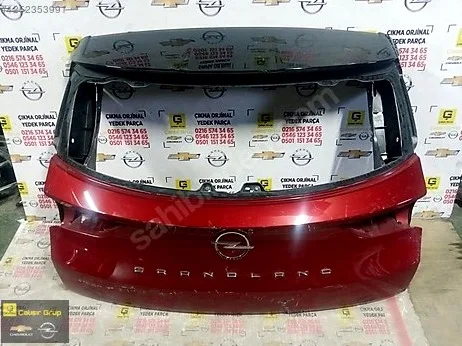 Opel Grandland Bagaj Kapağı çıkma parça - ÇALIŞIR GRUP OPEL CHEVROLET ÇIKMA YEDEK PARÇA İstanbul