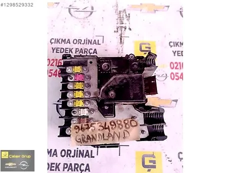 Opel Grandland Sigorta Kutusu çıkma parça - ÇALIŞIR GRUP OPEL CHEVROLET ÇIKMA YEDEK PARÇA İstanbul