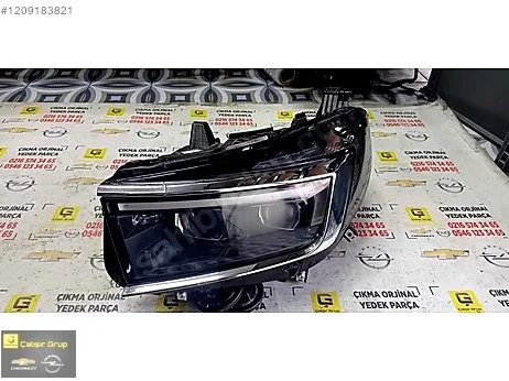 Opel Grandland Sol Ön Far çıkma parça - ÇALIŞIR GRUP OPEL CHEVROLET ÇIKMA YEDEK PARÇA İstanbul