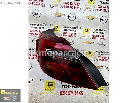 Opel Insignia Sol Arka Stop çıkma parça