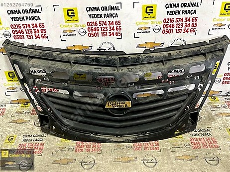 Opel Meriva Panjur çıkma parça