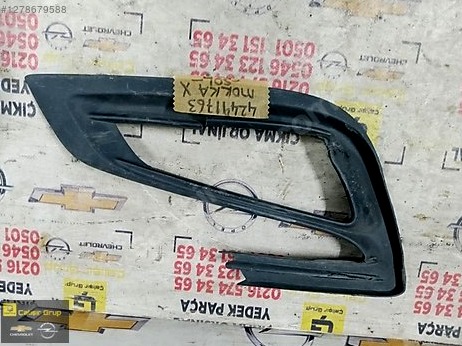 Opel Mokka Sis Farı Çerçevesi çıkma parça