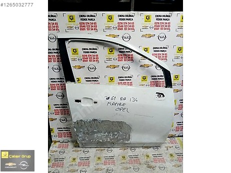 Opel Mokka Kapı (Ön Sağ) çıkma parça