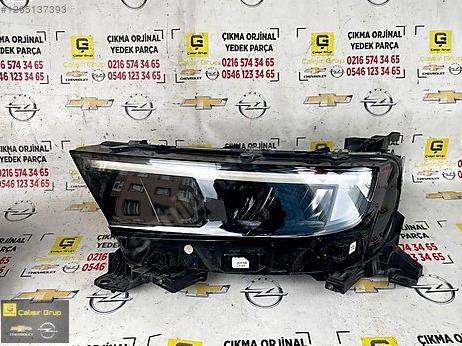 Opel Mokka Sol Ön Far çıkma parça