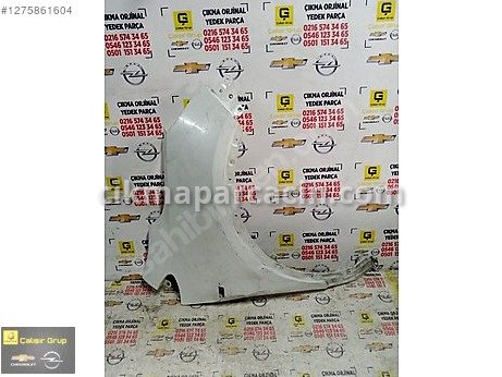 Opel Mokka Çamurluk (Ön) çıkma parça