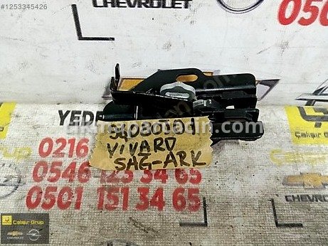 Opel Vivaro Sağ Arka Kapı Kilidi çıkma parça