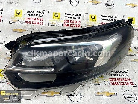 Opel Vivaro Sol Ön Far çıkma parça
