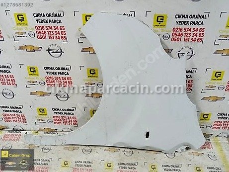 Opel Zafira Çamurluk (Ön) çıkma parça
