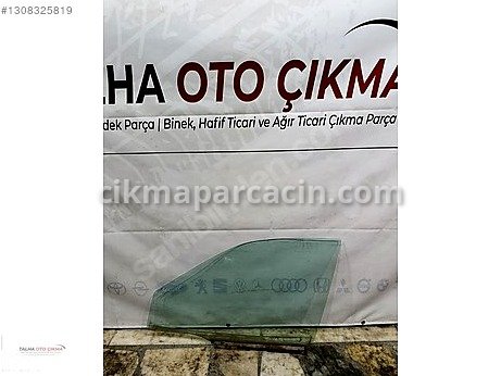 Opel Vectra Sol Ön Kapı Camı çıkma parça