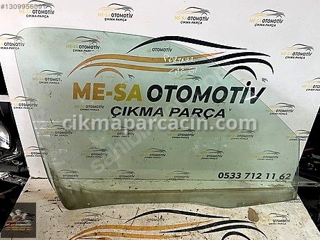 Peugeot Partner Ön Kapı Camı çıkma parça