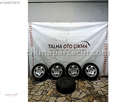 Peugeot 306 Jant & Lastik Takımı çıkma parça