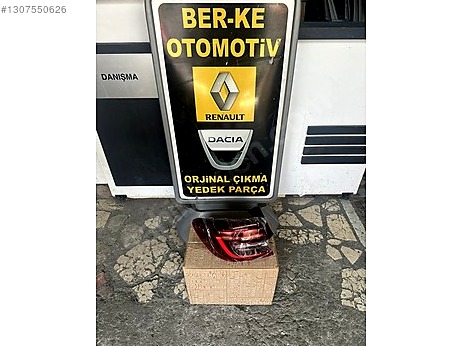 Renault Clio Sol Arka Stop çıkma parça