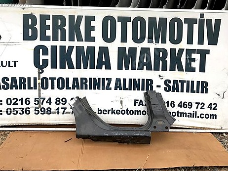 Renault Scenic Marşpiyel Sacı çıkma parça
