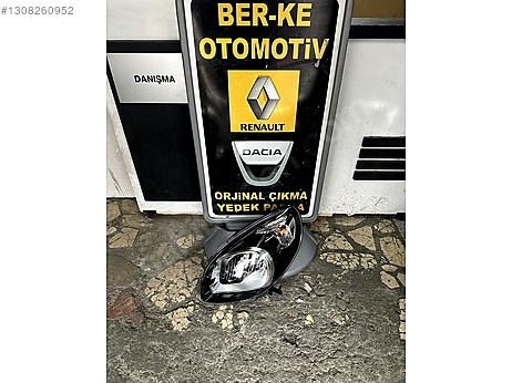 Renault Kangoo Sol Ön Far çıkma parça
