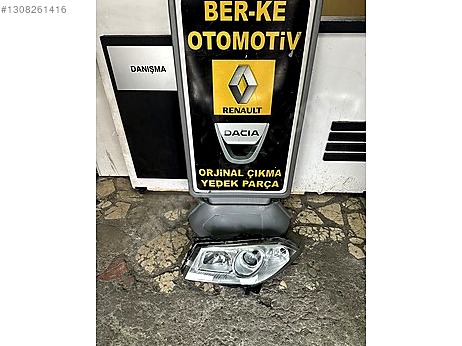 Renault Megane Sol Ön Far çıkma parça