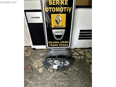 Renault Megane Sol Ön Far çıkma parça