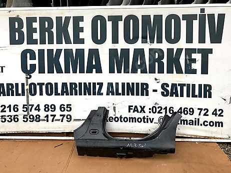 Renault Megane Marşpiyel Sacı çıkma parça