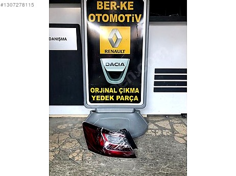Renault Megane Sol Arka Stop çıkma parça