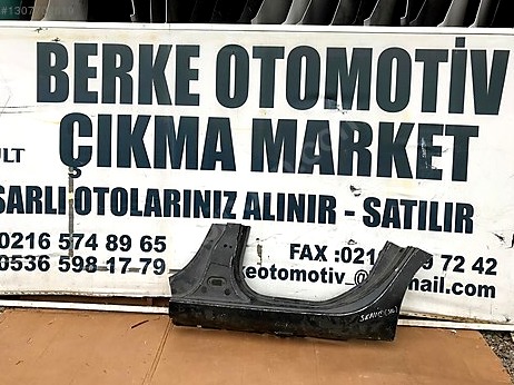 Renault Scenic Marşpiyel Sacı çıkma parça