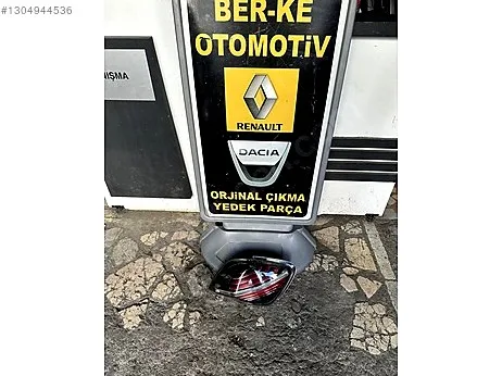 Renault Zoe Sol Arka Stop çıkma parça - BERKE OTOMOTİV İstanbul