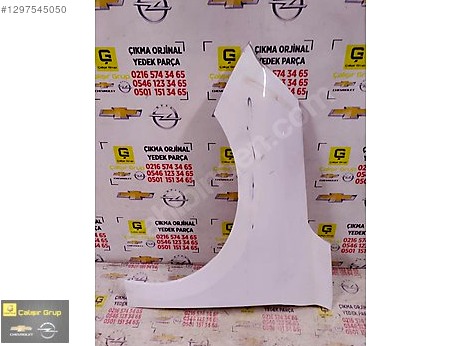 Opel Corsa Çamurluk (Ön) çıkma parça