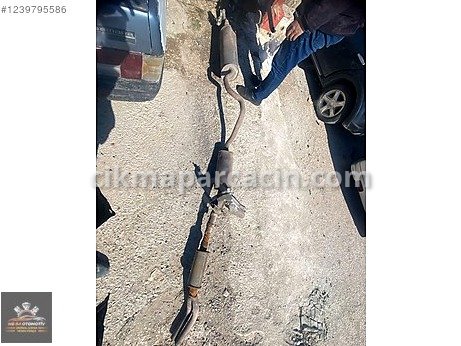 Volkswagen Bora Komple Egzoz çıkma parça