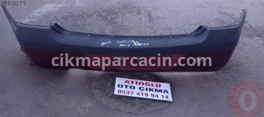 Dacia Logan Arka Tampon çıkma parça