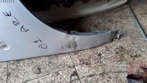 Ford corier sag on çamurluk gri hatasiz
