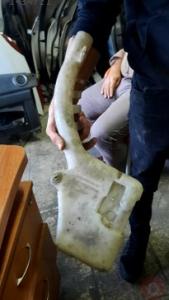 Ford fiesta su fiskiye bidonu