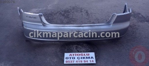Honda Civic Arka Tampon çıkma parça