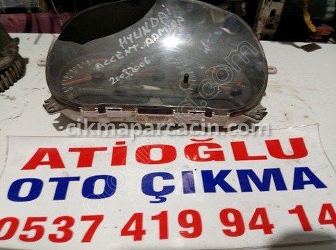 Hyundai Accent Kilometre Saati çıkma parça