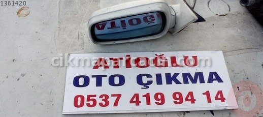 Mazda 323 Sağ Dış Ayna çıkma parça