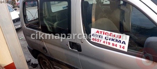 Peugeot Partner Sağ Sürgülü Kapı çıkma parça