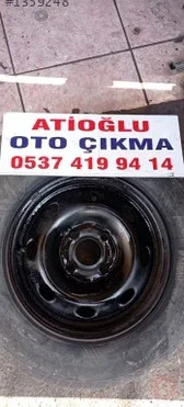 Renault R19 Çelik Jant çıkma parça - ATİOĞLU OTO ÇIKMA SAKARYA