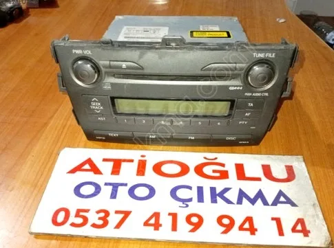 Toyota Corolla Cd - Çalar çıkma parça - ATİOĞLU OTO ÇIKMA SAKARYA