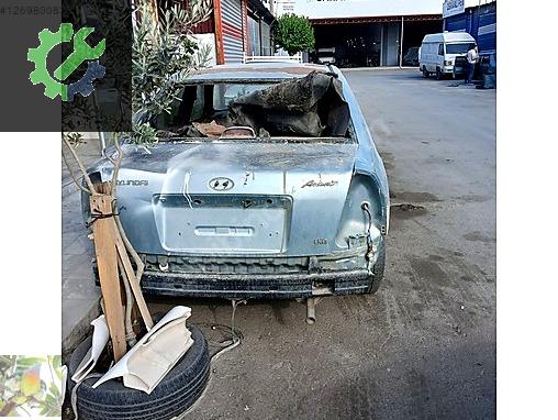 Hyundai Accent Arka Tampon çıkma parça