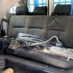2005 Peugeot Partner arka üçlü koltuk
